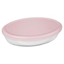 Assadeira Nadir Marinex em Vidro Oval com Tampa 1,6L - Item Sortido Assadeira Nadir Marinex em Vidro Oval com Tampa 1,6L - Item Sortido