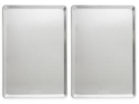 Assadeira Nordic Ware Aluminium, tamanho completo, 66x46cm, pacote com 2