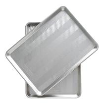 Assadeira Nordic Ware Prism - Pacote com 2 Unidades - Alumínio Natural