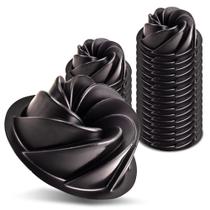 Assadeira O'CREME Mini Swirl antiaderente, pacote com 25 Assadeira O'CREME Mini Swirl antiaderente, pacote com 25
