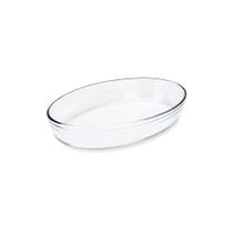 Assadeira oval Brinox Cheff 3 litros Vidro Assadeira oval Brinox Cheff 3 litros Vidro