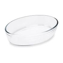Assadeira Oval de Vidro 39 cm x 27 cm 4 L Cheff Brinox