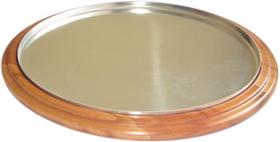 Assadeira para Pizza 35cm com Suporte MS - 7276 Assadeira para Pizza 35cm com Suporte MS - 7276