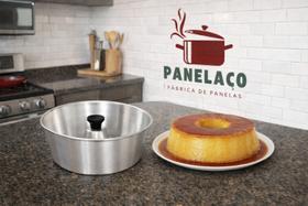 Assadeira para Pudim e Bolo em Alumínio 22cm Panelaço Brasil