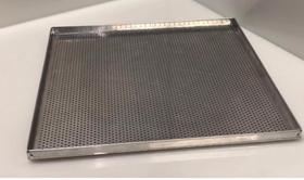 Assadeira Perfurada aluminio 35 x 35cm