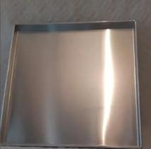 Assadeira Pizza Quadrada Pao De Queijo Salgados 45x45x2 Alum Assadeira Pizza Quadrada Pao De Queijo Salgados 45x45x2 Alum