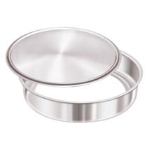 Assadeira Polida Fundo Falso 17cm