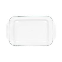 Assadeira Pyrex Basics 4.5L de vidro transparente original dos EUA Assadeira Pyrex Basics 4.5L de vidro transparente original dos EUA