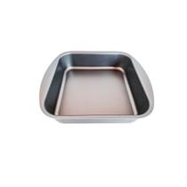 Assadeira Quadrada Antiaderente Teflon Nº01 - 23 cm 2.4L Assadeira Quadrada Antiaderente Teflon Nº01 - 23 cm 2.4L