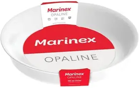 Assadeira Redonda 3l Branca Marinex Opaline