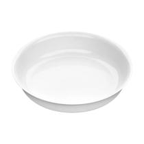 Assadeira Redonda Branca Marinex 3 Litros Para arroz de forno.