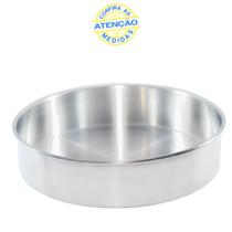 Assadeira Redonda Forma Baixa Para Bolo e Tortas N 40 - Mania de Alumínio Assadeira Redonda Forma Baixa Para Bolo e Tortas N 40 - Mania de Alumínio