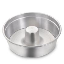 Assadeira Redonda Forma Para Bolo e Pudim 30 Cm Alumínio Assadeira Redonda Forma Para Bolo e Pudim 30 Cm Alumínio