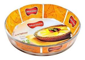 Assadeira Redonda Marinex 2,4 Litros Torta Bolo Assadeira Redonda Marinex 2,4 Litros Torta Bolo