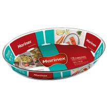 Assadeira Refratário de Vidro 3,2L Marinex Assados Nadir