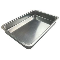 ASSADEIRA RETANGULAR 20,8X4,2X30,5CM ALUMINIO Nº1