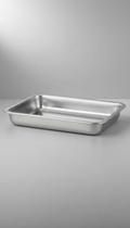 Assadeira Retangular Aço Inox 31x21x4cm