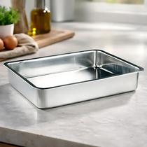 Assadeira Retangular Alta 3 Paulistana Assunção Alumínio