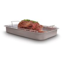 Assadeira Retangular Alta com Grelha 02 - Eirilar Assadeira Retangular Alta com Grelha 02 - Eirilar