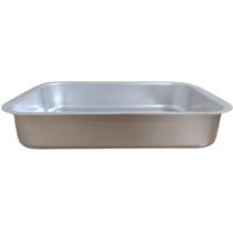 Assadeira Retangular Alta N02 Polida 37x24x7cm 4,8L Assadeira Retangular Alta N02 Polida 37x24x7cm 4,8L