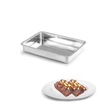 Assadeira retangular alumínio assar massa n.1 resistente