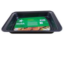 Assadeira Retangular Antiaderente 37x25x5cm BIGSUL Assadeira Retangular Antiaderente 37x25x5cm BIGSUL