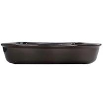 Assadeira Retangular Castanho 33x26x6,5cm - D1463 - DOLCE HOME Assadeira Retangular Castanho 33x26x6,5cm - D1463 - DOLCE HOME