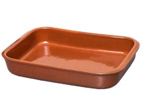 Assadeira Retangular Cerâmica Principado de Barro Vermelho Motta nº 5 - 7500ml (1835) - Motta Ceramica