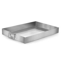 Assadeira retangular com alça Profissional 29cm 2L Nacional