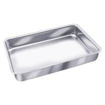 Assadeira retangular de alumínio 37cm grande para forno bolo torta doces forma assadera Assadeira retangular de alumínio 37cm grande para forno bolo torta doces forma assadera