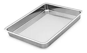 Assadeira Retangular de Aluminio n4 39X27X5cm ABC