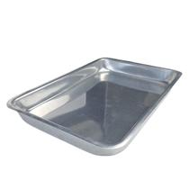 Assadeira Retangular em Alumínio Polido Padrão Tamanho Nº02