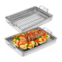 Assadeira Retangular Estampada com Grelha N 5 Hotel 982 ABC