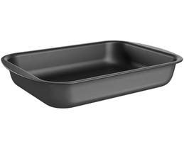 Assadeira Retangular Funda 39,5x28x6,6cm Grafite Brinox