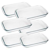 Assadeira Retangular Grande 6 Peças - Marinex Assadeira Retangular Grande 6 Peças - Marinex