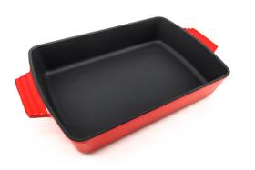 Assadeira Retangular Haus Concept Sauté 38,5 x 27,2 x 8,4 cm Vermelho