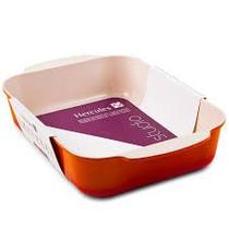 Assadeira Retangular Laranja 25X20CM Hercules