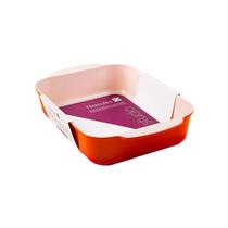 Assadeira Retangular Laranja 30X22Cm Hercules Pa9000-A30L Assadeira Retangular Laranja 30X22Cm Hercules Pa9000-A30L