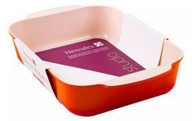 Assadeira retangular laranja 35x24cm hercules pa9000-a35l
