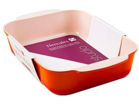 Assadeira Studio 30x22cm Retangular Laranja - Hercules