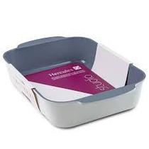 Assadeira Studio Hercules 30x22cm retangular branca Assadeira Studio Hercules 30x22cm retangular branca