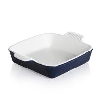 Assadeira Sweejar Ceramic 8 x 8 polegadas para Brownie Casserole Navy