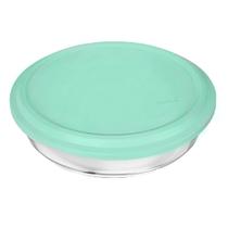 Assadeira Tampa Plástica Redonda 2,4l 26cm Marinex Vasilha