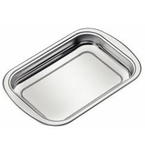 Assadeira Tramontina Cosmos Retangular em Aço Inox 30 cm 1,5 L