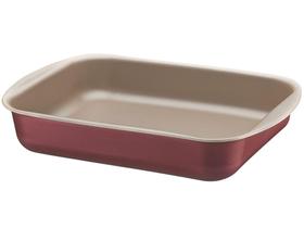 Assadeira Tramontina de Alumínio Retangular - Antiaderente Brasil 20051728 Assadeira Tramontina de Alumínio Retangular - Antiaderente Brasil 20051728