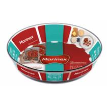 Assadeira Travessa Vidro Temperado Vai ao Forno 2,4L Marinex
