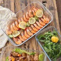 Assadeira Vidro 3L Retangular Casa Vita Forno Assados Saladeira 2UNI