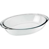 Assadeira Vidro Oval 4 L Sempre 39,6X27,6X7,3cm Nadir