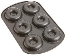 Assadeiras para Rosquinhas Wilton Antiaderentes - 6 Cavidades (2 Unidades) Assadeiras para Rosquinhas Wilton Antiaderentes - 6 Cavidades (2 Unidades)