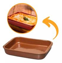 Assadeiras Principado Retangular Cerâmica 7,5ml n5 50X32X8,5cm 1835 Motta